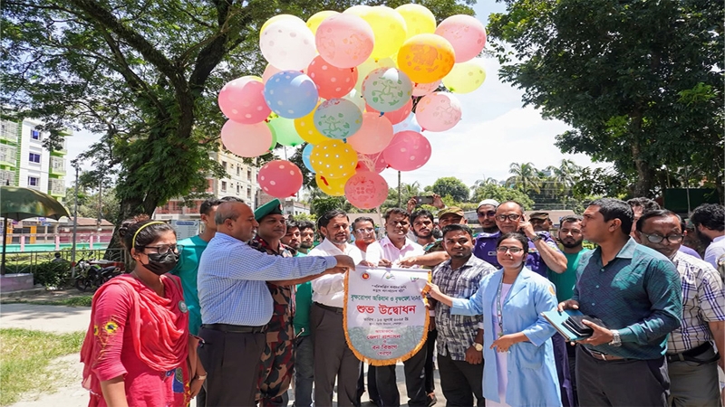 শেরপুরে বৃক্ষরোপণ বৃক্ষমেলার শুভ উদ্বোধন