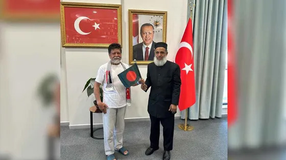 তুরস্কে পৌঁছালেন শহিদুল আলম