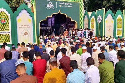 প্রধান জামাত সাড়ে ৭টায় জাতীয় ঈদগাহে, বৃষ্টি হলে বায়তুল মোকাররমে