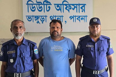 ভাঙ্গুড়ায় আওয়ামী স্বেচ্ছাসেবক লীগ নেতা গ্রেপ্তার