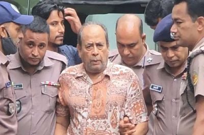 মানবতাবিরোধী অপরাধের মামলায় ট্রাইব্যুনালে হাজির মোজাফফর হোসেন