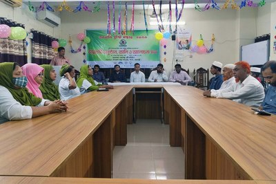 পাংশায় পুষ্টি সপ্তাহ উপলক্ষে র‍্যালি ও আলোচনা সভা