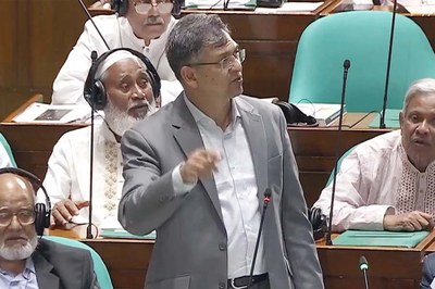 বিরোধী দলহীন সংসদে উত্তাপ ছড়ালেন সালাহউদ্দিন