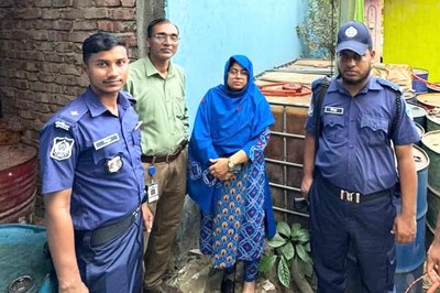 ভ্রাম্যমাণ আদালতের অভিযান: বিপুল জ্বালানি তেল জব্দ ও জরিমানা