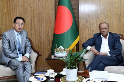 পরিবেশ মন্ত্রীর সঙ্গে সাউথ এশিয়া কো-অপারেটিভ এনভায়রনমেন্ট প্রোগ্রামের মহাপরিচালকের সাক্ষাৎ