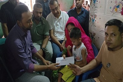 হামে মৃত্যু: শোকাহত পরিবারটির পাশে প্রধানমন্ত্রী