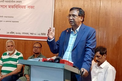 হকারদের শৃঙ্খলা ফেরাতে লাইসেন্স দেওয়া হবে : ডিএসসিসি প্রশাসক