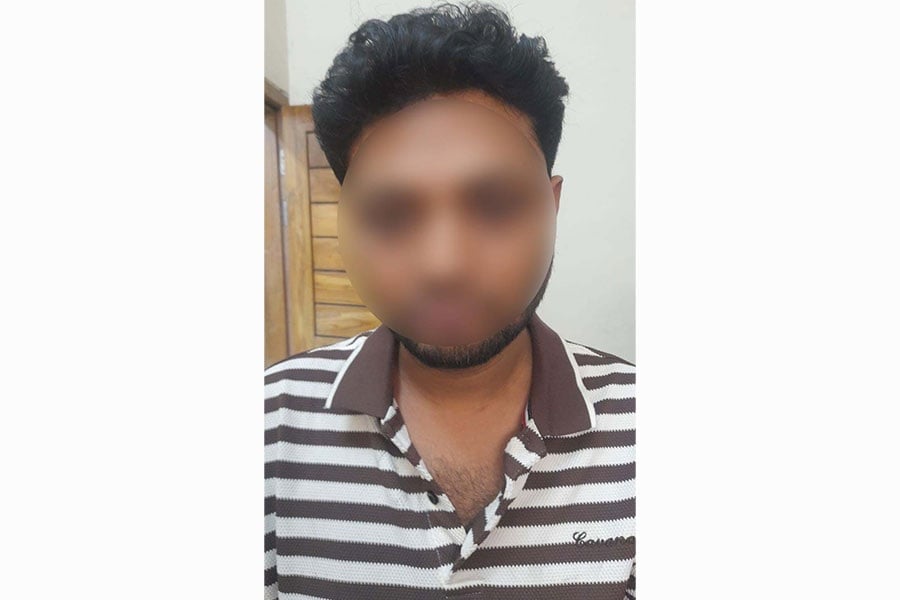 গ্রেপ্তারকৃত সৌমেন সাহা