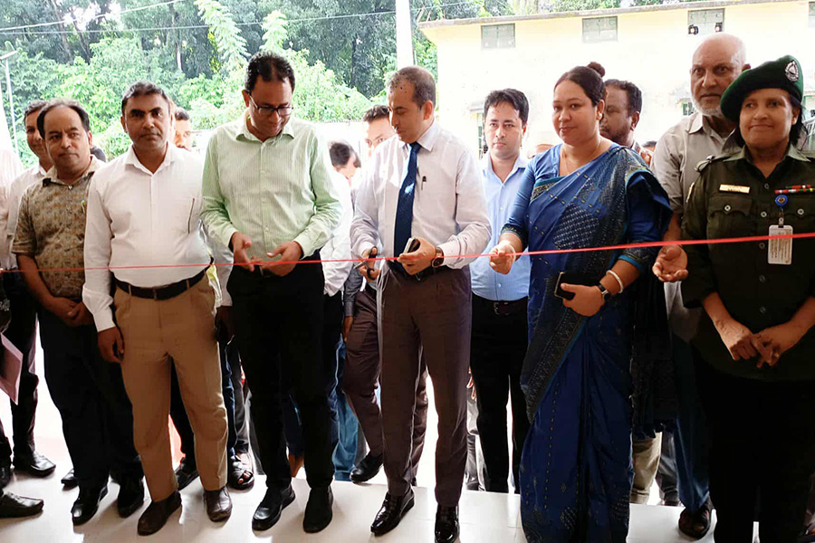 শ্রীপুরে নবনির্মিত উপজেলা পরিষদ ভবন উদ্বোধন