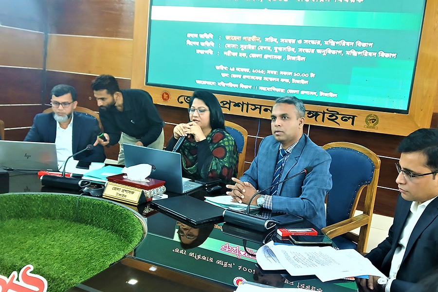 টাঙ্গাইলে তথ্য অধিকার বাস্তবায়নে কর্মশালা অনুষ্ঠিত