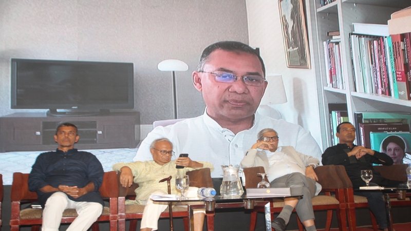 অদৃশ্য শক্তি ধীরে ধীরে দৃশ্যমান হচ্ছে: তারেক রহমান