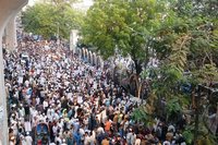 বায়তুল মোকাররমে ১১ দলীয় জোটের গণভোট-বিরোধী বিক্ষোভ সমাবেশ