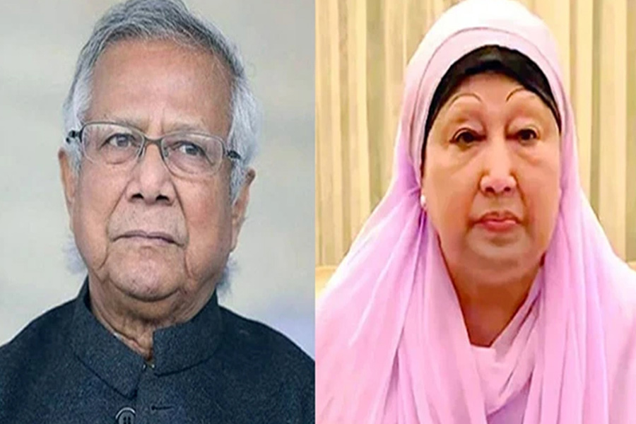 খালেদা জিয়ার খোঁজখবর নিতে হাসপাতালে ড.মুহাম্মদ ইউনুস